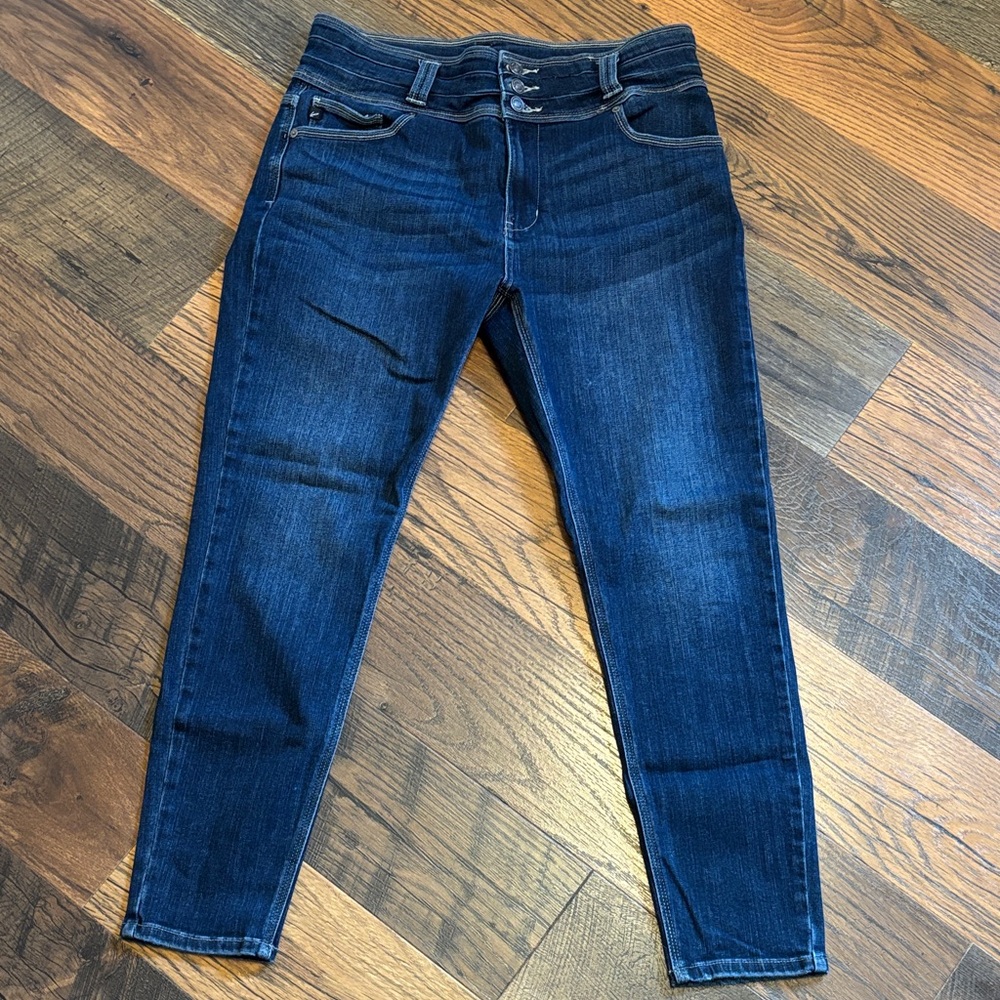 KanCan Deep Indigo Women's Skinny Jeans